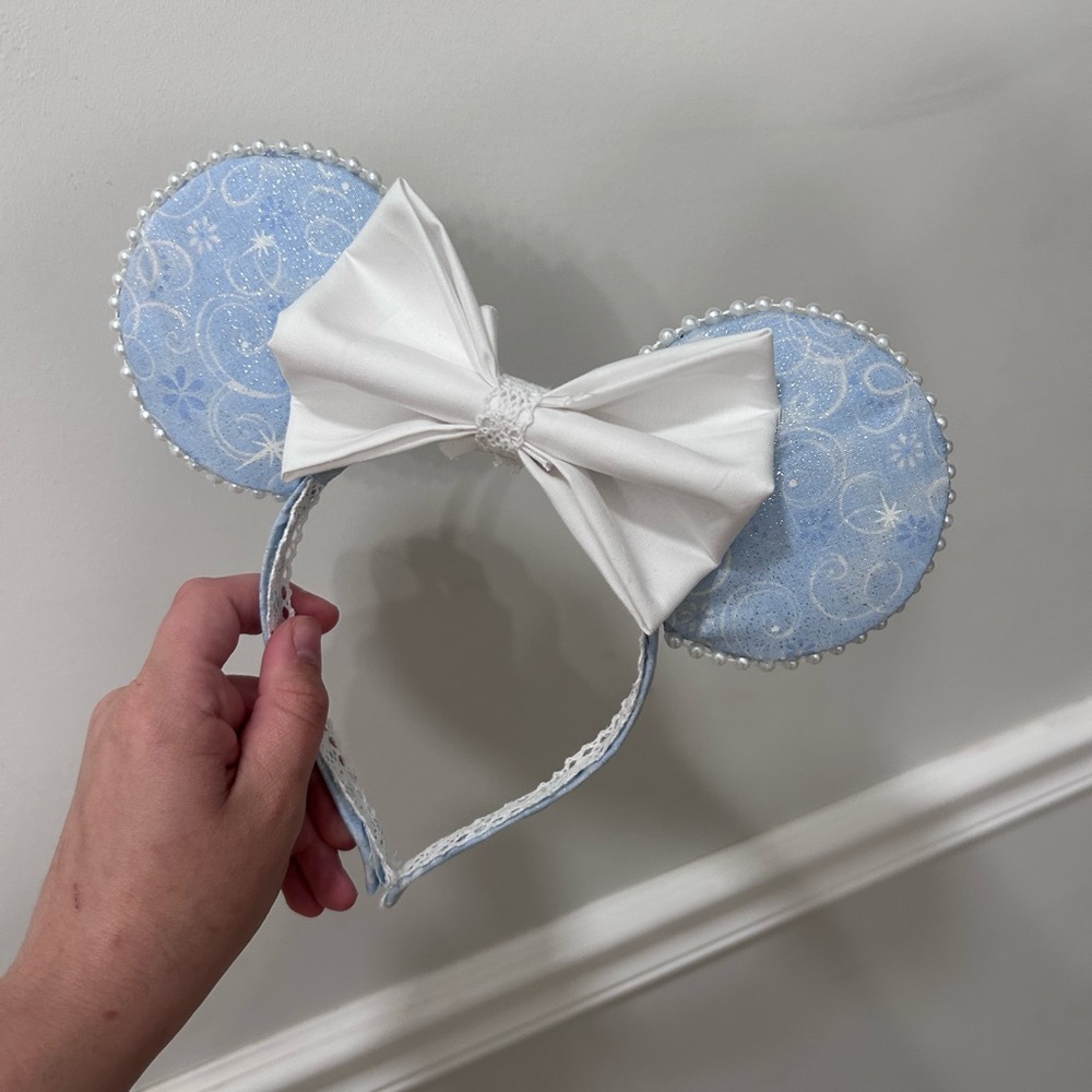 Cinderella inspired Disney ears! Handmade